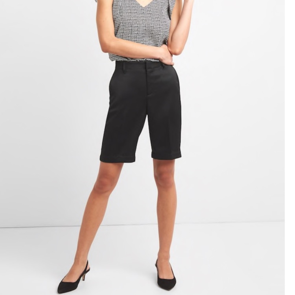 Gap Bermuda Tailored Dress Shorts